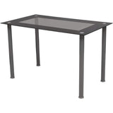 Five Piece Dining Set White - Side View