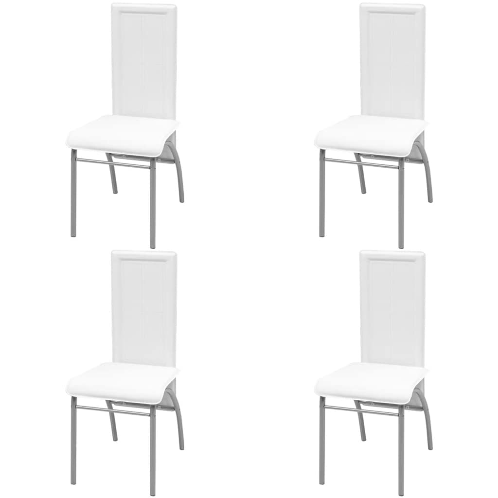 Five Piece Dining Set White