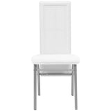 Five Piece Dining Set White