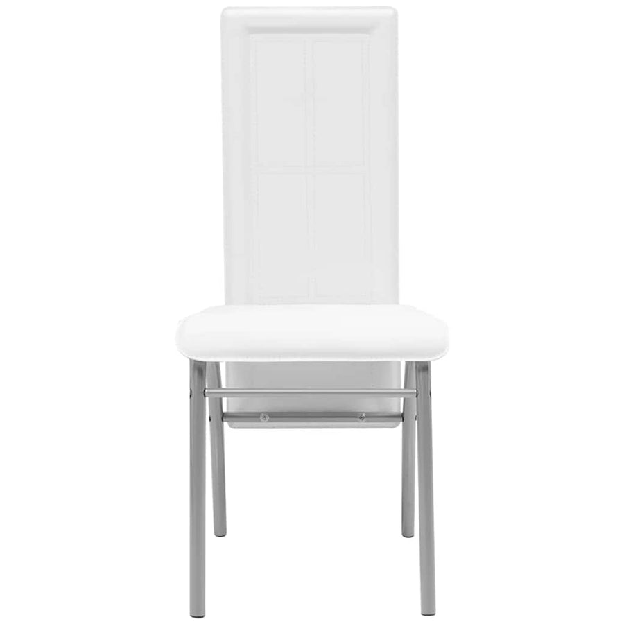 Five Piece Dining Set White