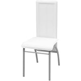 Five Piece Dining Set White