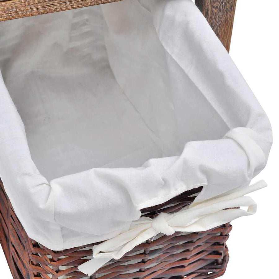 Bedside Cabinet Wood Brown