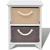 Bedside Cabinet Wood
