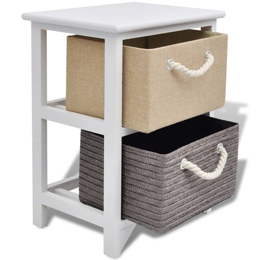 Bedside Cabinet Wood