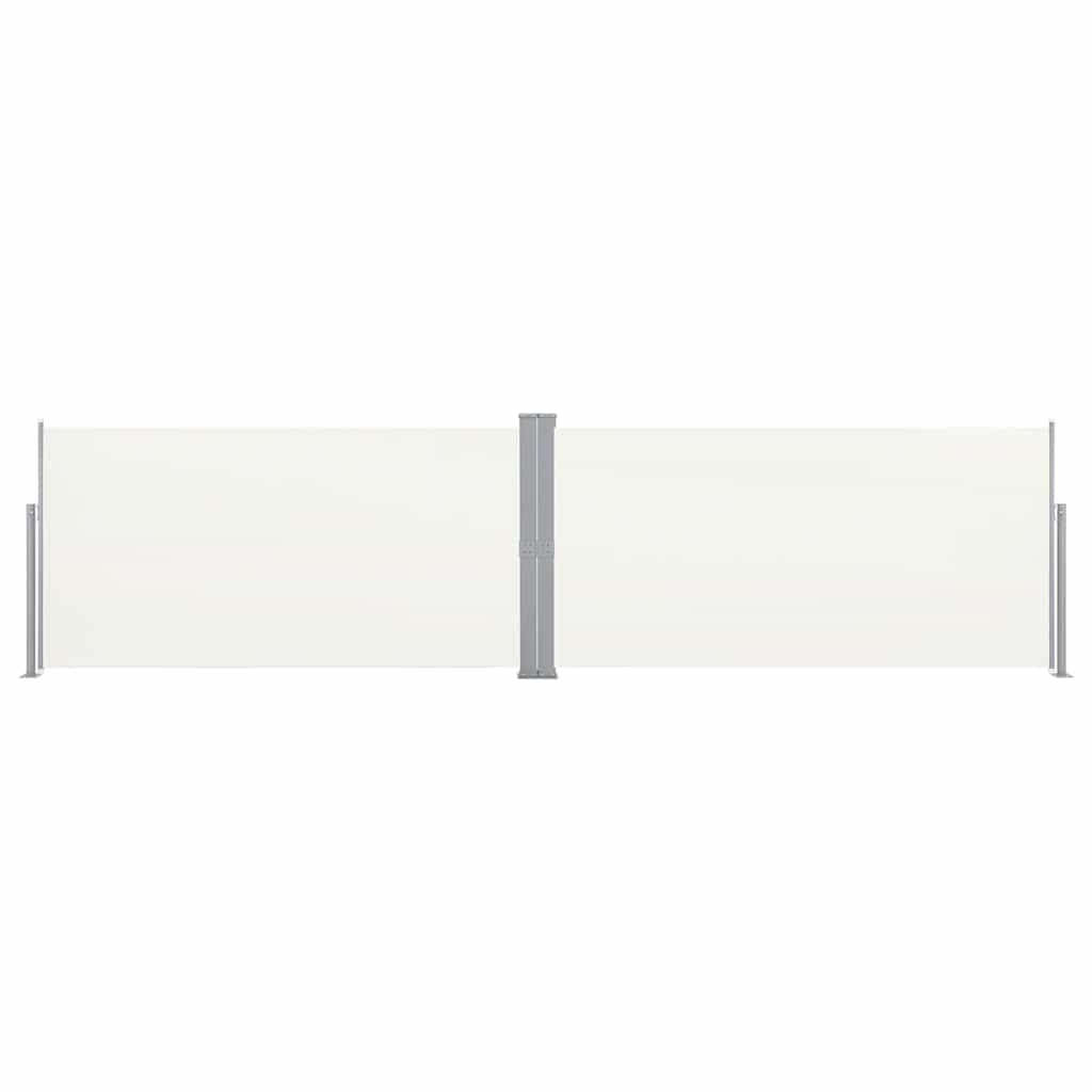 Retractable Side Awning 160x600 cm Cream