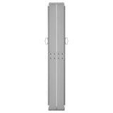 Retractable Side Awning 160x600 cm Grey