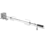 BBQ Rotisserie Spit with Professional Motor Steel 900 mm - Side View