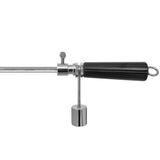 BBQ Rotisserie Spit with Professional Motor Steel 1200 mm - 45-Degree Angle