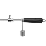 BBQ Rotisserie Spit with Motor Steel 1000 mm - 45-Degree Angle