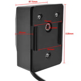 BBQ Rotisserie Spit with Motor Steel 1000 mm - Low Angle