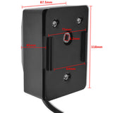 BBQ Rotisserie Spit with Motor Steel 1200 mm - Low Angle