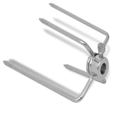 BBQ Rotisserie Spit Forks 2 pcs Steel - Top-Down View