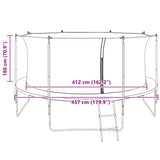 Safety Net for 4.57 m Round Trampoline