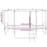 Safety Net for 4.57 m Round Trampoline - Extra Image