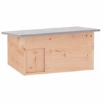 Hedgehog House 45x33x22 cm Wood