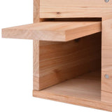 Hedgehog House 45x33x22 cm Wood - Low Angle