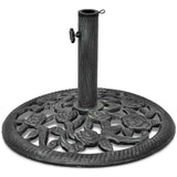Umbrella Base Cast Iron 12 kg 48 cm - Front View