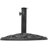 Umbrella Base Cast Iron 12 kg 48 cm - 45-Degree Angle