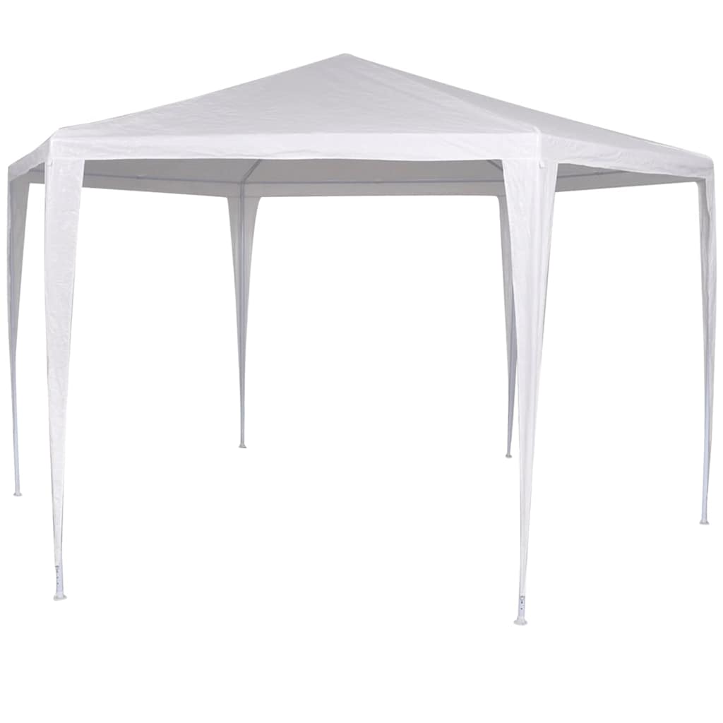 Marquee with 6 Side Walls White 2x2 m
