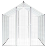 Outdoor Aviary Aluminium 178x242x192 cm - Front View