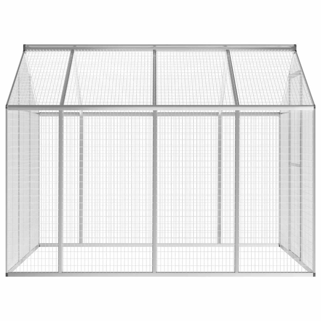 Outdoor Aviary Aluminium 178x242x192 cm