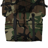 Army-Style Backpack XXL 100 L Camouflage - 45-Degree Angle