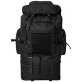 Army-Style Backpack XXL 100 L Black - Front View