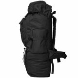 Army-Style Backpack XXL 100 L Black - Side View