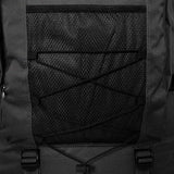 Army-Style Backpack XXL 100 L Black - Rear View