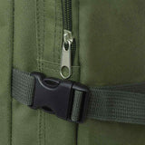 Army-Style Backpack 65 L Green - 45-Degree Angle