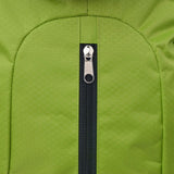 Hiking Backpack XXL 75 L Black and Green - Close-Up Angle