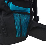 Hiking Backpack XXL 75 L Black and Blue - Rear View