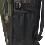 School Backpack 40 L Black and Camouflage - Rear View