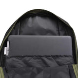 School Backpack 40 L Black and Camouflage