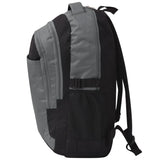 School Backpack 40 L Black and Grey - Side View