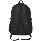 School Backpack 40 L Black and Grey - Top-Down View