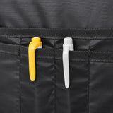 School Backpack 40 L Black and Grey - Close-Up Angle