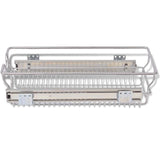 Pull-Out Wire Baskets 2 pcs Silver 300 mm - 45-Degree Angle
