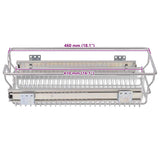 Pull-Out Wire Baskets 2 pcs Silver 300 mm