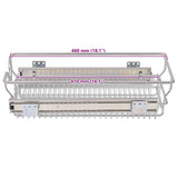 Pull-Out Wire Baskets 2 pcs Silver 300 mm - Extra Image