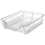 Pull-Out Wire Baskets 2 pcs Silver 500 mm - Side View
