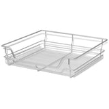 Pull-Out Wire Baskets 2 pcs Silver 600 mm - Side View