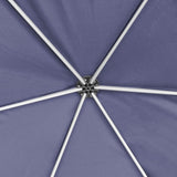 Hexagonal Pop-Up Marquee with 6 Sidewalls Dark Blue 3.6x3.1 m