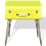Side Cabinet 49.5x36x60 cm Yellow - Side View