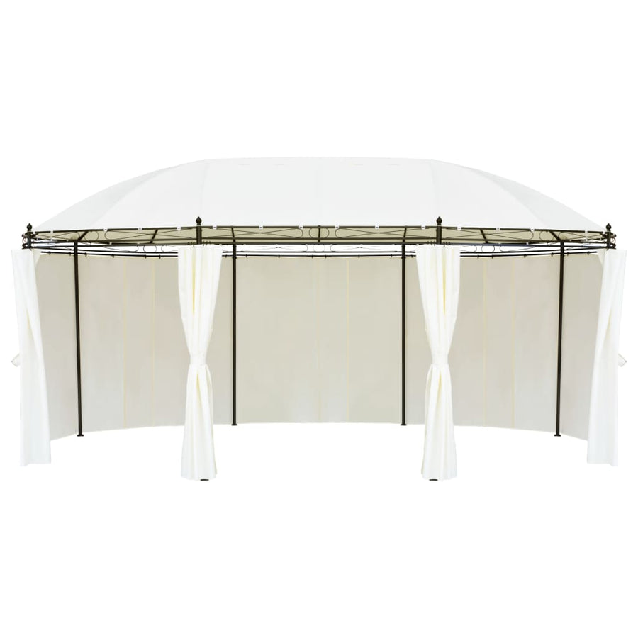 Gazebo Cream White 530x350x265 cm