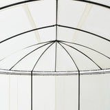 Gazebo Cream White 530x350x265 cm - 45-Degree Angle