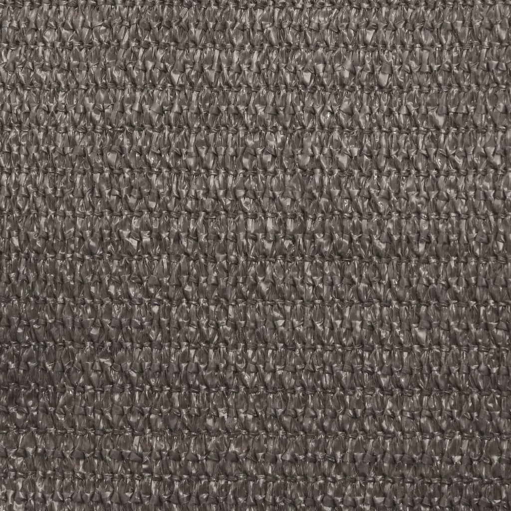 Sunshade Sail HDPE Rectangular 4x6 m Anthracite