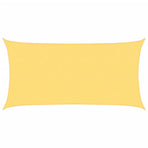 Sunshade Sail HDPE Rectangular 2x4 m Beige