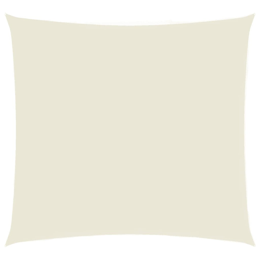 Sunshade Sail Oxford Fabric Square 3,6x3,6 m Cream