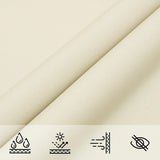 Sunshade Sail Oxford Fabric Square 3.6x3.6 m Cream